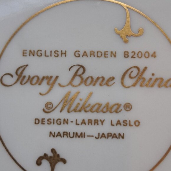 Ivory plate by Mikasa - Picture 2 of 6